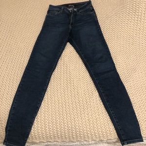 Fran Denim High-rise Skinny Jeans